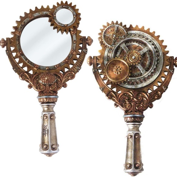 Alchemy of England Other - LAST ONE EVER!!  Steampunk Lady Talbot's Retrospector Hand Mirror
